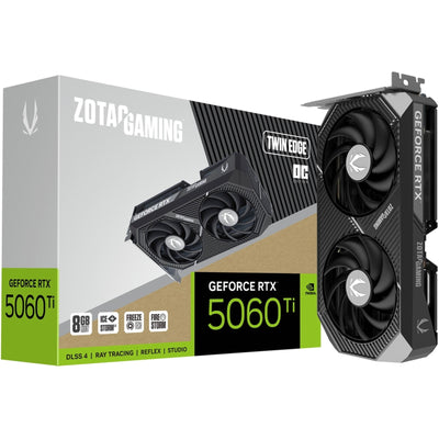 Zotac NVIDIA GeForce RTX 5060 Ti TWIN OC 8GB GDDR7 Graphics Card