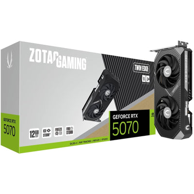 Zotac NVIDIA GeForce RTX 5070 TWIN Edge OC 12GB GDDR7 Graphics Card