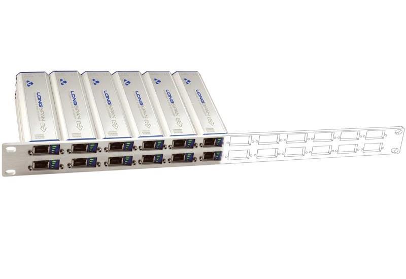 VLS-1U - Veracity LONGSPAN 1U 19inch Rack Mount for up to 24x LONGSPAN Devices VLS-1U