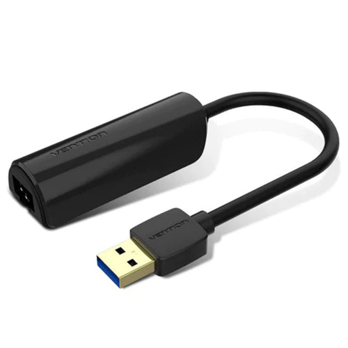 Vention CEHBB  USB 3.0 to Gigabit Ethernet Adapter ABS Type Black 0.15m