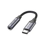 VEN-BGMHA - Vention USB-C Male to 3.5MM Earphone Jack With DAC Adapter 0.1M Gray Aluminum Alloy Type