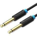 VEN-BAABL - Vention 6.35mm TS Male to Male Audio Cable 10M Black