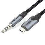 VEN-BDGBH - Vention Micro USB Male to TRRS 3.5mm Male Audio Cable 2M Black