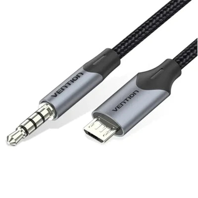 Vention BDGBH Micro USB to 3.5mm TRRS Male Audio Cable - 2m - Black