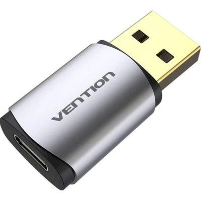 Vention USB to Type-C Sound Card Gray Metal Type