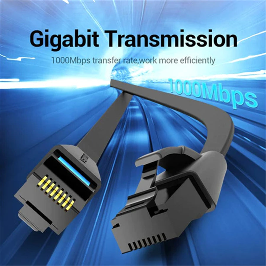Vention IBJBN Cat6 UTP Patchkabel - 15m - Schwarz