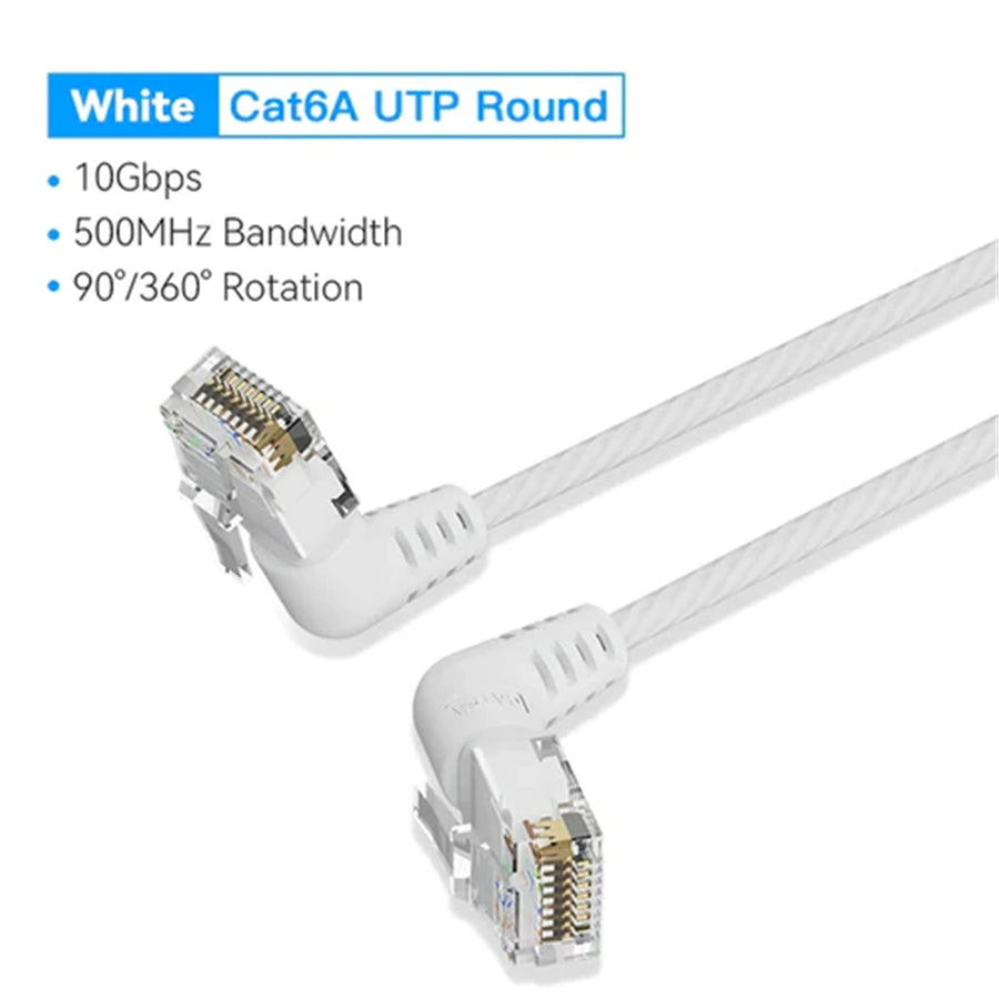Vention  IBOWG Cat6A UTP Patch Cable - 1.5m - White