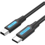 VEN-COWBH - Vention USB 2.0 C Male to Mini-B Male 2A Cable 2M Black