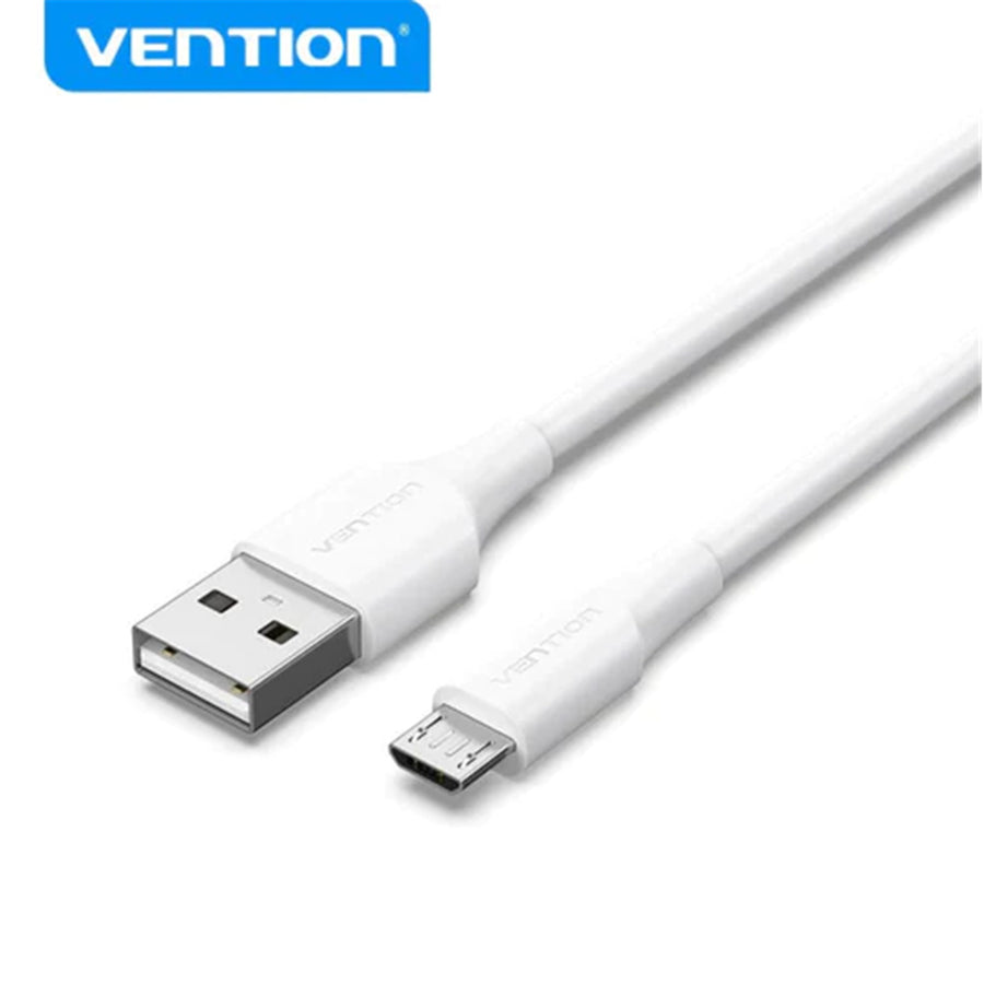 Vention  CTIWH 2A USB-A to Micro-B Cable - 2m - White
