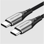 VEN-TADHF - Vention USB 2.0 C Male to C Male Cable 1M Gray Aluminum Alloy Type