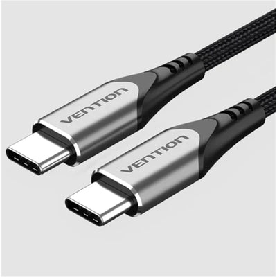 Vention USB 2.0 C Male to C Male Cable 1M Gray Aluminum Alloy Type