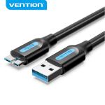 VEN-COPBF - Vention USB 3.0 A Male to Micro-B  Male  Cable 1M Black PVC Type