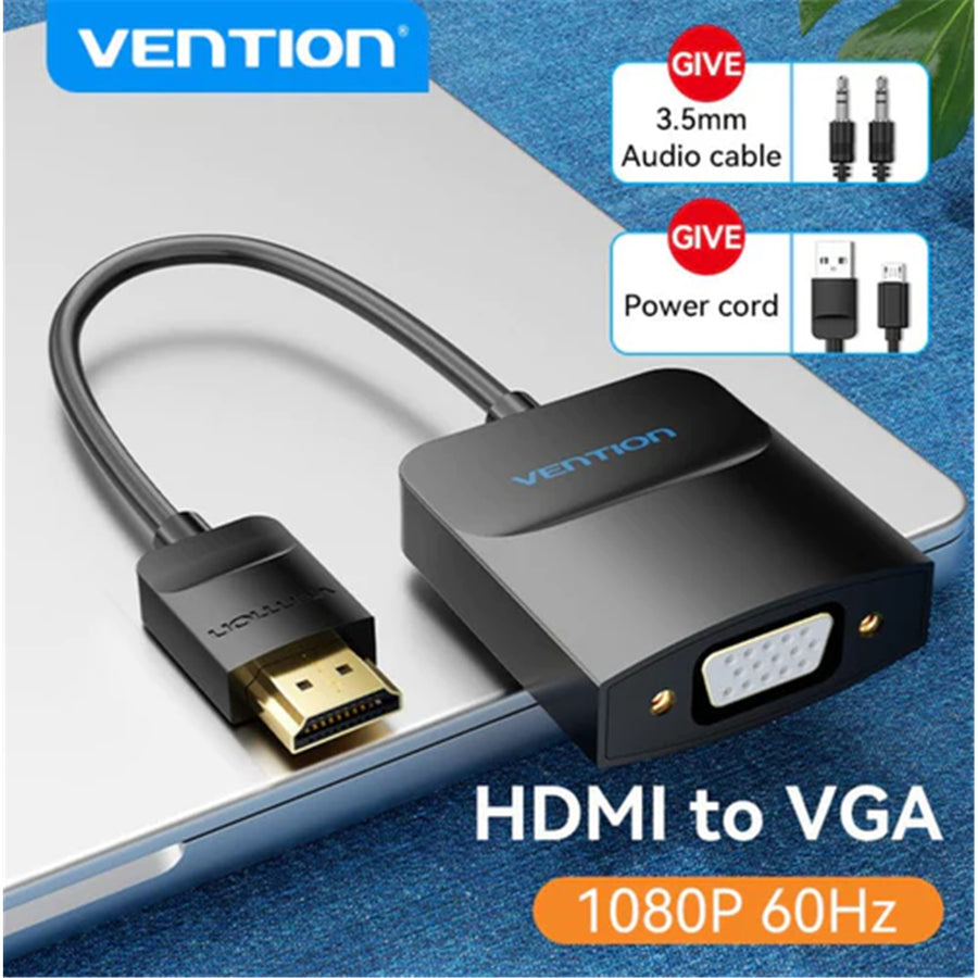 Vention HDMI to VGA Converter 0.15M Black