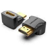 VEN-AINB0 - Vention HDMI 270 Degree Male to Female Adapter Black
