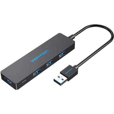 Vention 4 Ports USB3.0 HUB 0.15M Black