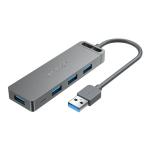 VEN-CHLBB - Vention 4-Port USB 3.0 Hub With Power Delivery 0.15M Black