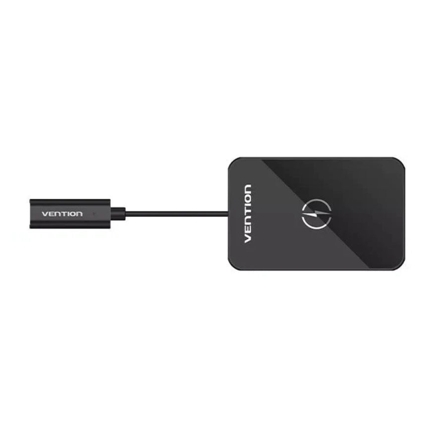 Vention Wireless Charger 15W Ultra-thin Mirrored Surface Type 0.05M Black