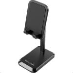 VEN-KCQB0 - Vention Height Adjustable Desktop Cell Phone Stand Black Aluminum Alloy Type