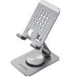 VEN-KSDH0 - Vention Articulating Desk Phone Stand with 360° Rotatable Base Gray Aluminium Alloy Type