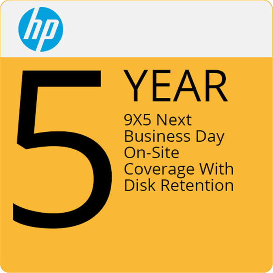 HP 5y Nextbusday Onsite/DMR WS Only SVC