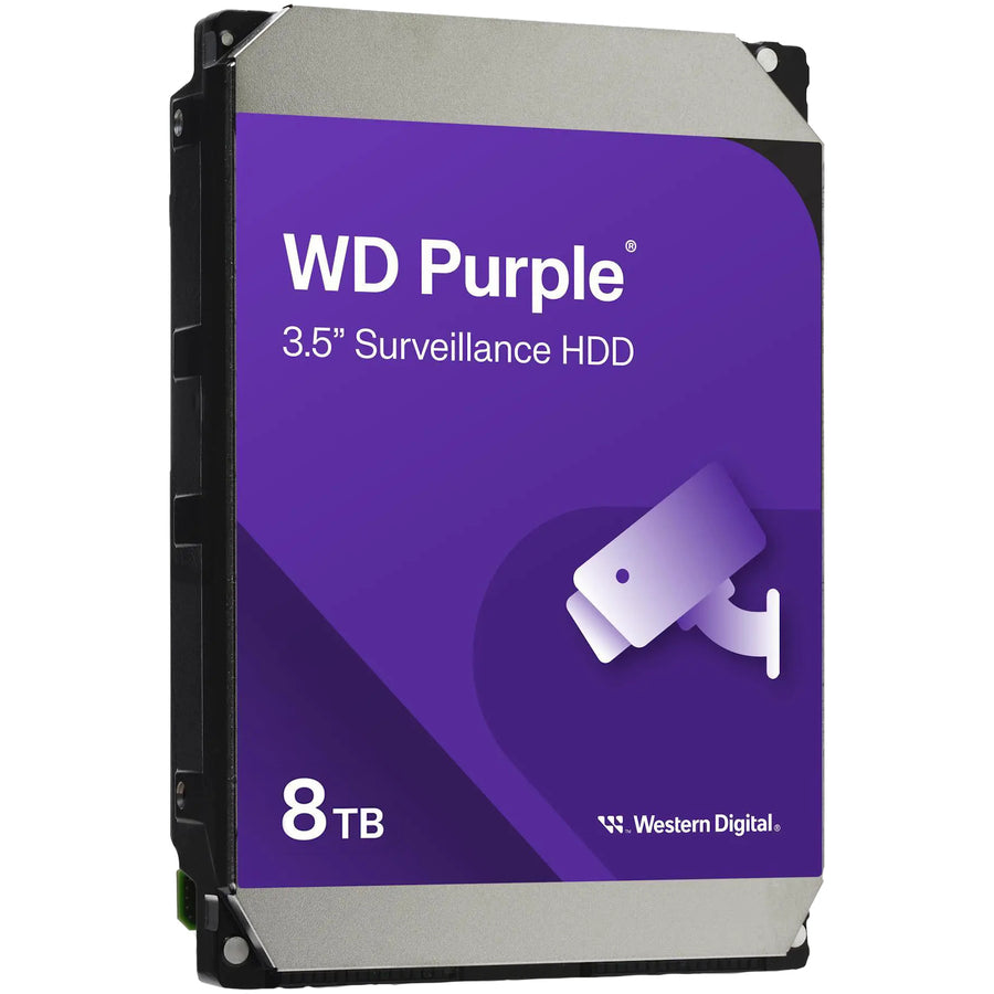 WD Purple 8TB Surveillance HDD 3.5" SATA 256MB Cache 3YRS WTY WD85PURZ