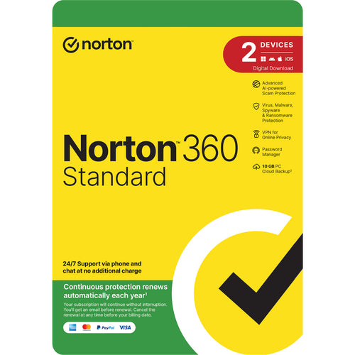 Norton 360 Standard NZ 2 Device - 12 Months