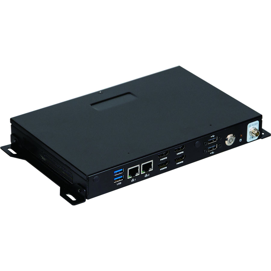 6BQL1605AMR-SI - Industrial system with AMD® RYZEN™ Embedded V1605B/ Fan Design/ Dual Channel DDR4 up to 32GB/ 4 x HDMI