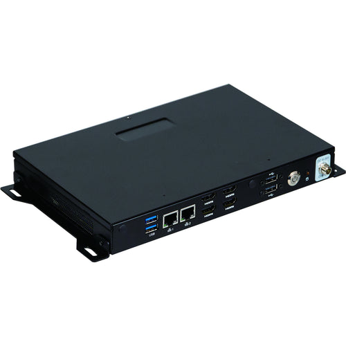 6BQL1605AMR-SI – Industriesystem mit AMD® RYZEN™ Embedded V1605B/ Lüfterdesign/ Dual Channel DDR4 bis zu 32 GB/ 4 x HDMI