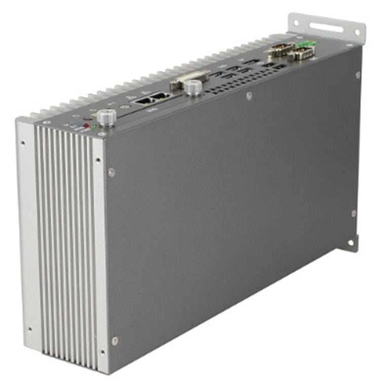 iBASE Fanless wide temp solution AMS300M i7-7700T, 16G/512GB X2, with WIFI, DVI x1, DP x1, USB x6, RJ45 x3. 180W/24V Power adaptor