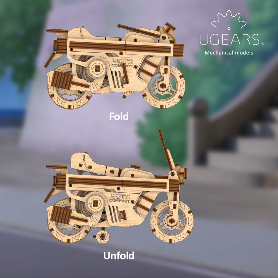 121362 - Ugears Moto Compact Folding Scooter