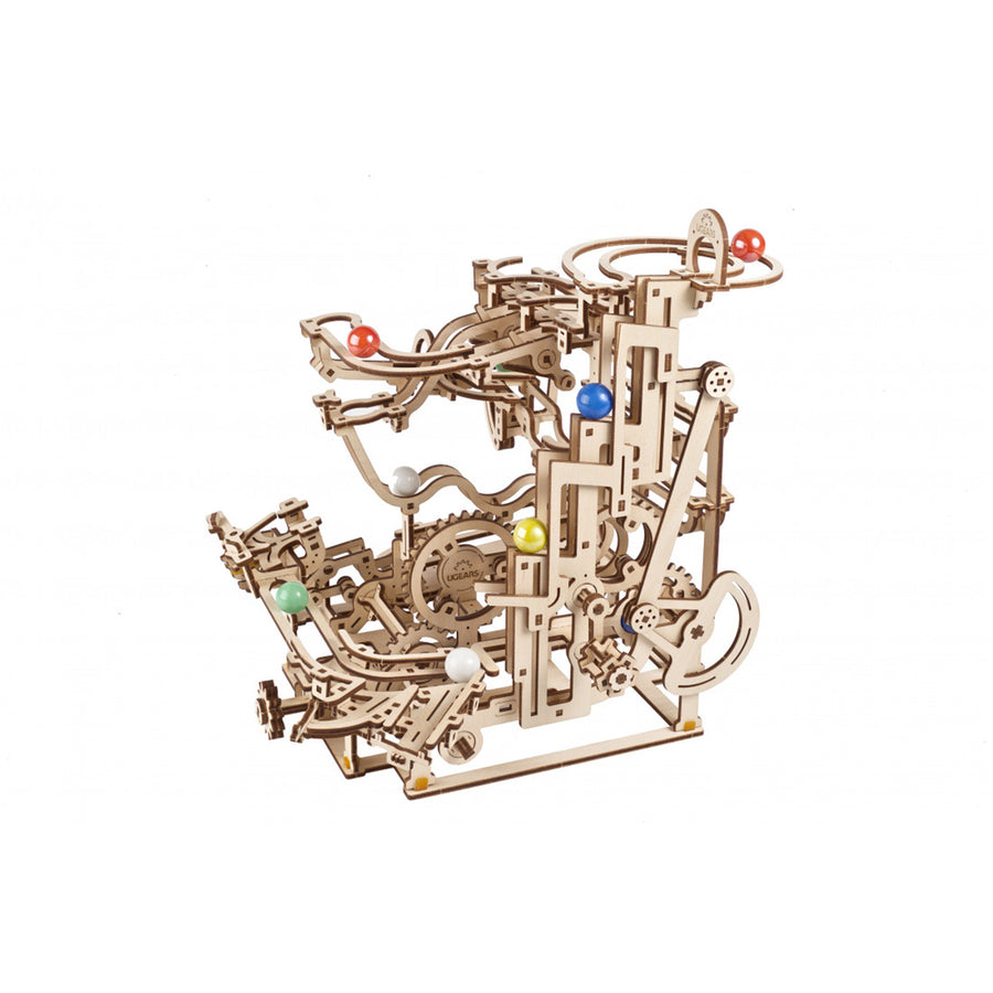 121393 - Ugears Marble Run Tiered Hoist