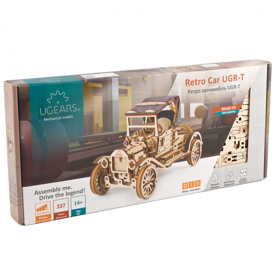 121478 - Ugears Retro Car UGR-T