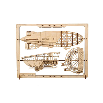 121799 - Ugears Zeppelin 2.5D Puzzle