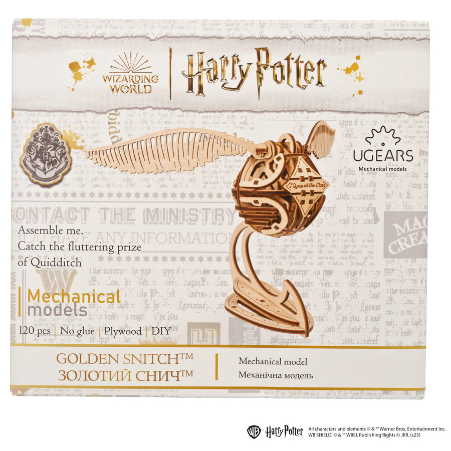 122048 - Ugears Harry Potter Golden Snitch™