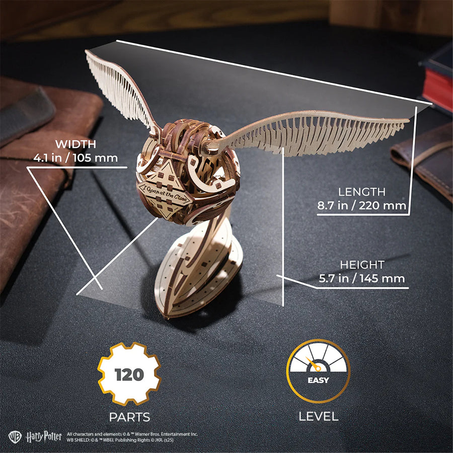 122048 - Ugears Harry Potter Golden Snitch™