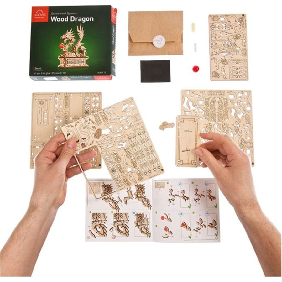 122253 - Ugears Wood Dragon