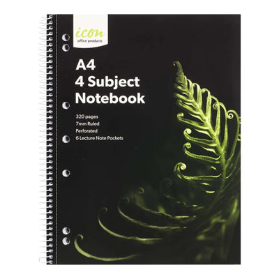Okin ISNBSC007 - Icon Spiral Collegeblock A4 Softcover 320 Seiten