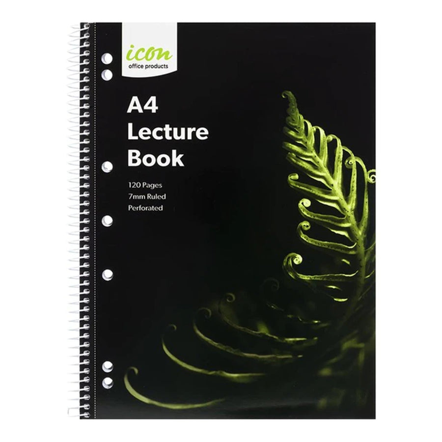 Okin ISNBSC005 - Icon Spiral Lecture Notebook A4 Soft cover 120 pg
