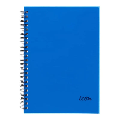 ISNBPP002 - Okin Spiral Notebook A5 PP Cover Blue 200 pg