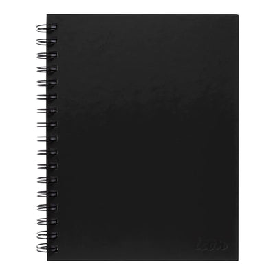 Okin ISNBHC001 – Icon Spiralnotizbuch A5 Hardcover Schwarz 200 Seiten