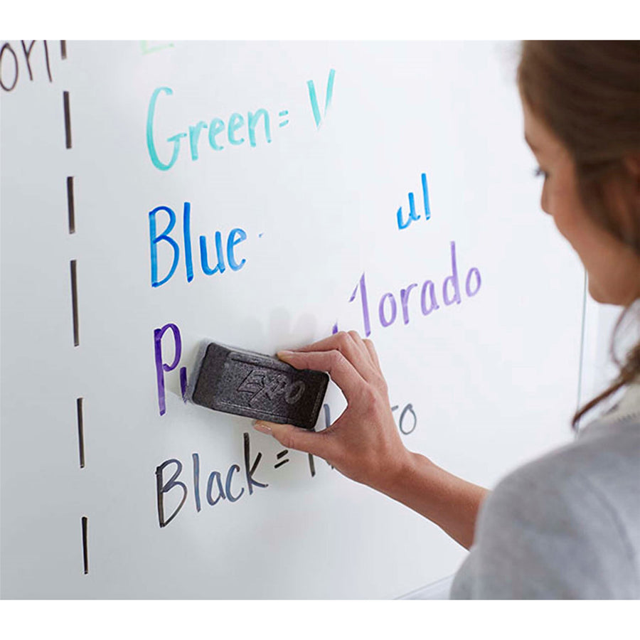 EXPO 81505 - Block Whiteboard Eraser. Removes Markings Quickly Clean & Refresh Whiteboard