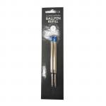 Okin PRFM-BE – GBP-kompatible Parker Kugelschreibermine Blau, 2er-Pack