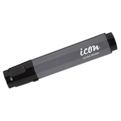 Okin PY238401 Jumbo Permanent Marker Black plastic barrel write on virtually any cleansurface including glass, paper, cardboard, plastic,metal and fabrics.