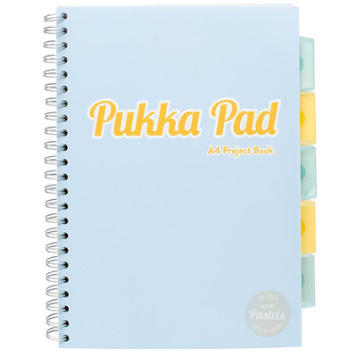 Pukka Pastel Project Book A4 Blue