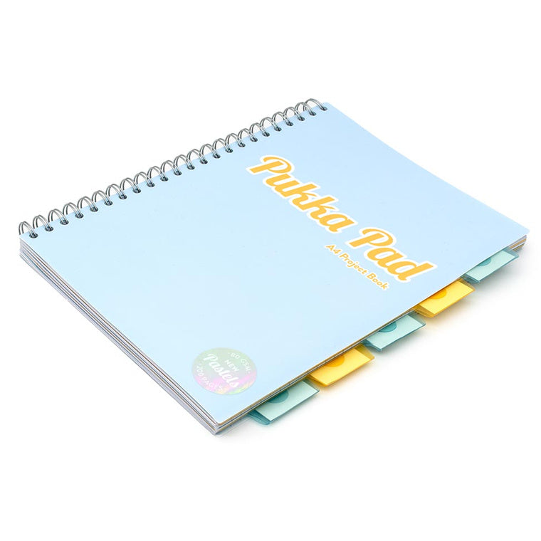 Pukka Pastel Project Book A4 Blue