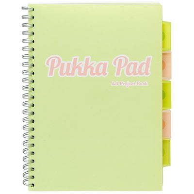 Pukka Pastel Project Book A4 Green