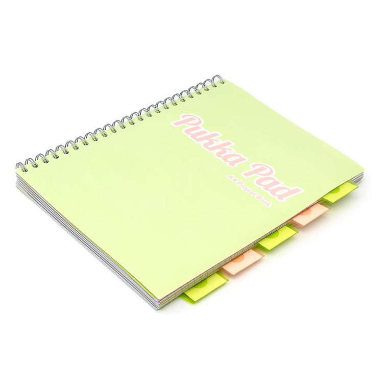 Pukka Pastel Project Book A4 Green