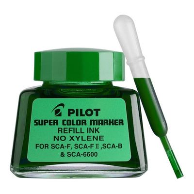 SCA-RF-G - Pilot Super Colour Permanent Marker Refill Green 30ml (SCA-RF-G)