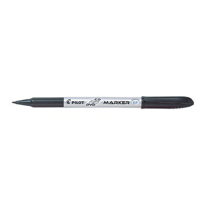 Pilot SCA-TMCD-B Marker CD/DVD Black Twin Point Marker is a permanent marker with both 0.7mm fine and 0.4mm extra fine tips.