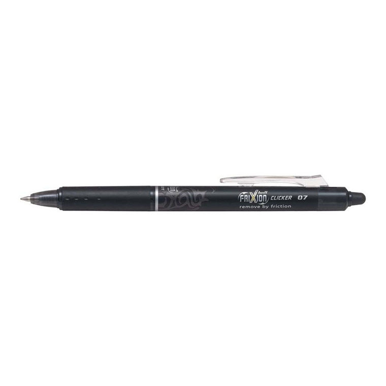 Pilot Frixion Clicker Erasable Fine Black (BLRT-FR7-B) -- Buy 12 units to receive them in a box
